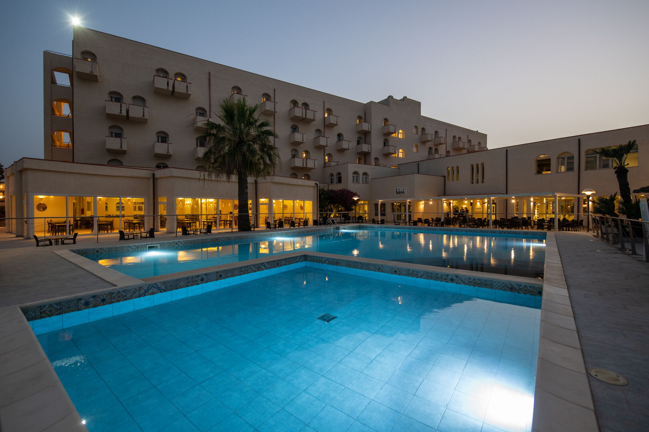 Seasonal outdoor pool