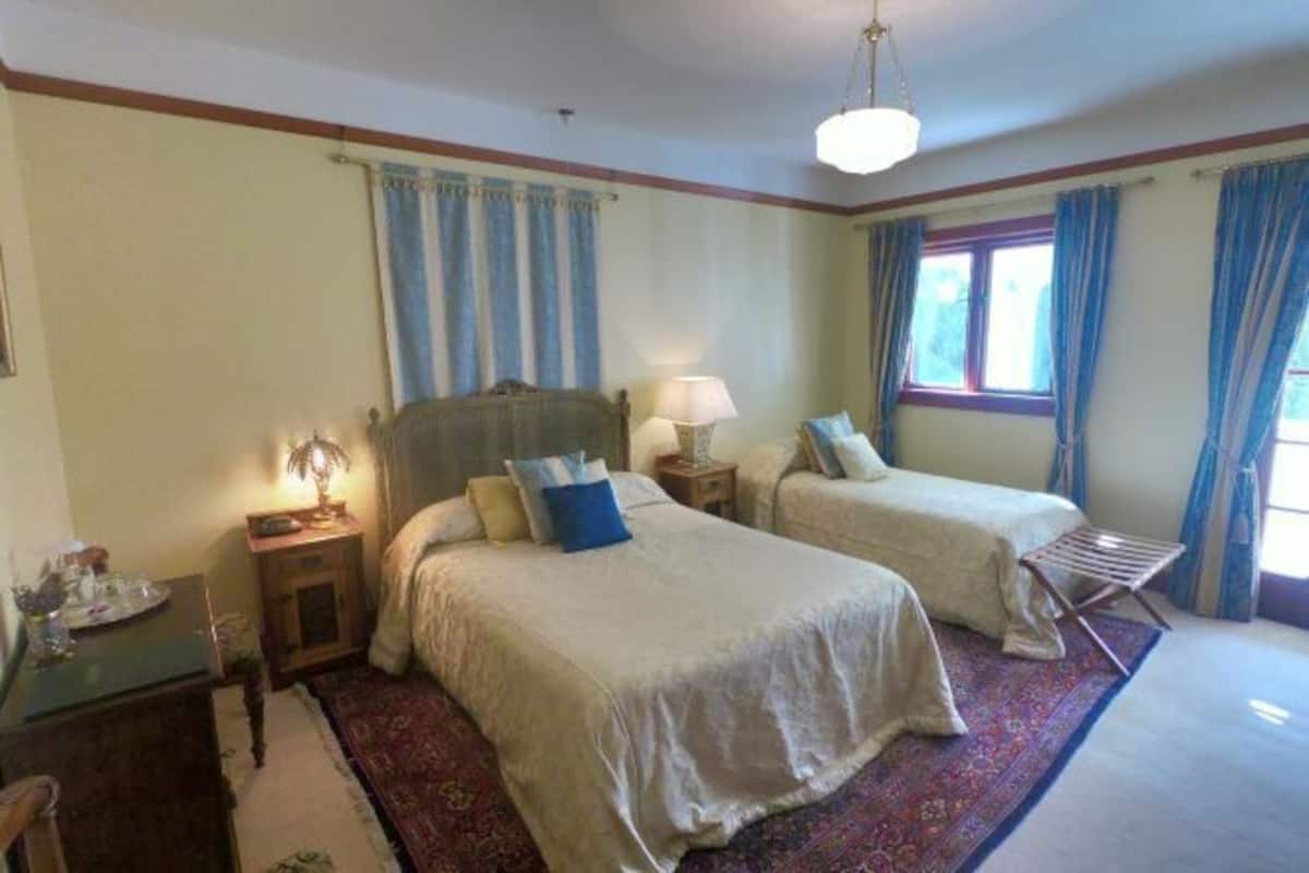 Hypo-allergenic bedding, individually decorated, individually furnished