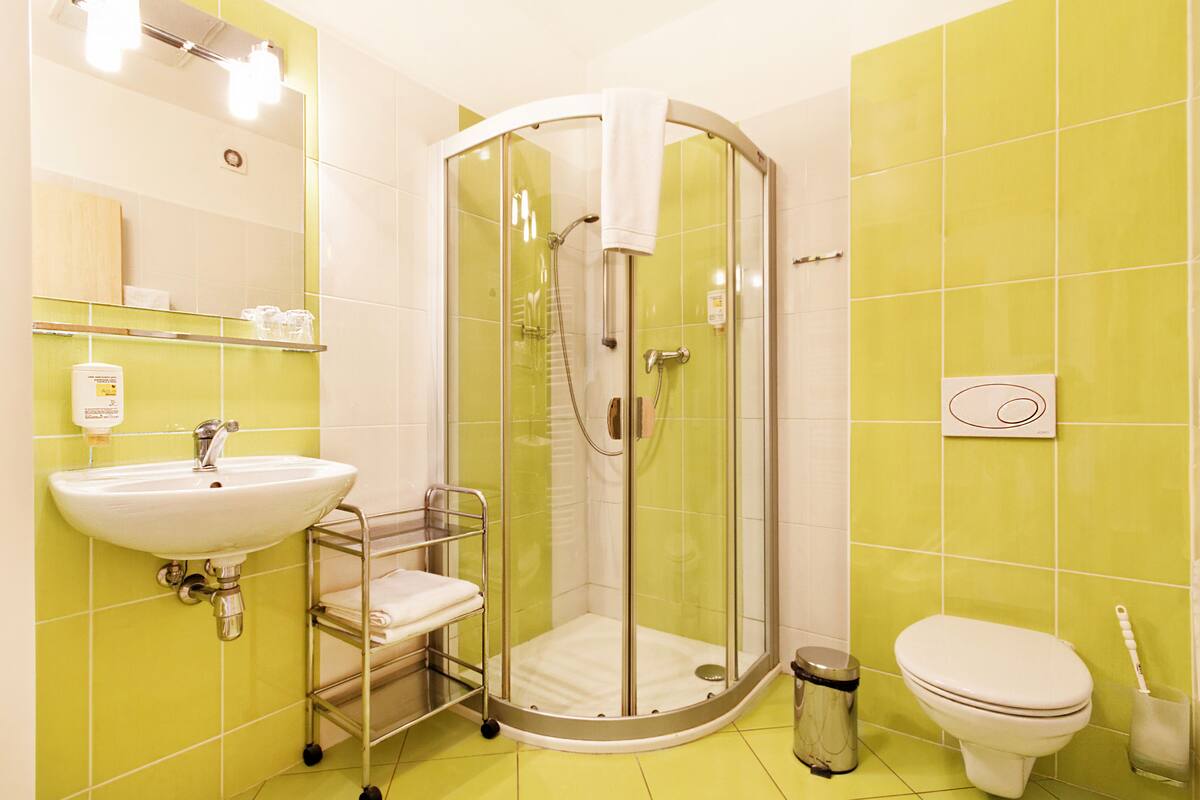 economy double room, 1 bedroom | bathroom | shower, free toiletries, hair dryer, towels