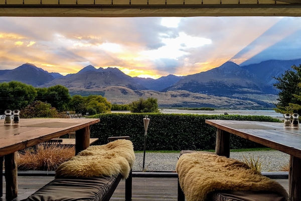 Blick von der Unterkunft