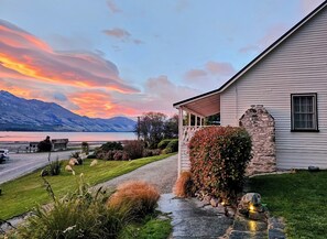 Uitzicht vanuit accommodatie