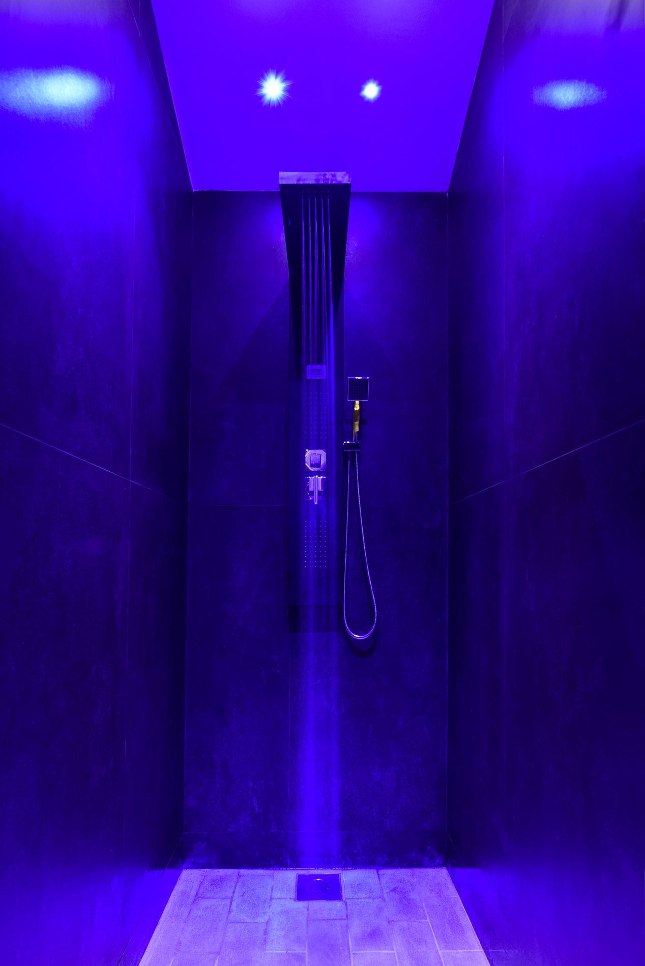 suite, sea view | bathroom | shower, free toiletries, hair dryer, towels