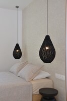 Habitación Deluxe doble | Wifi gratis, decoración individual, ropa de cama