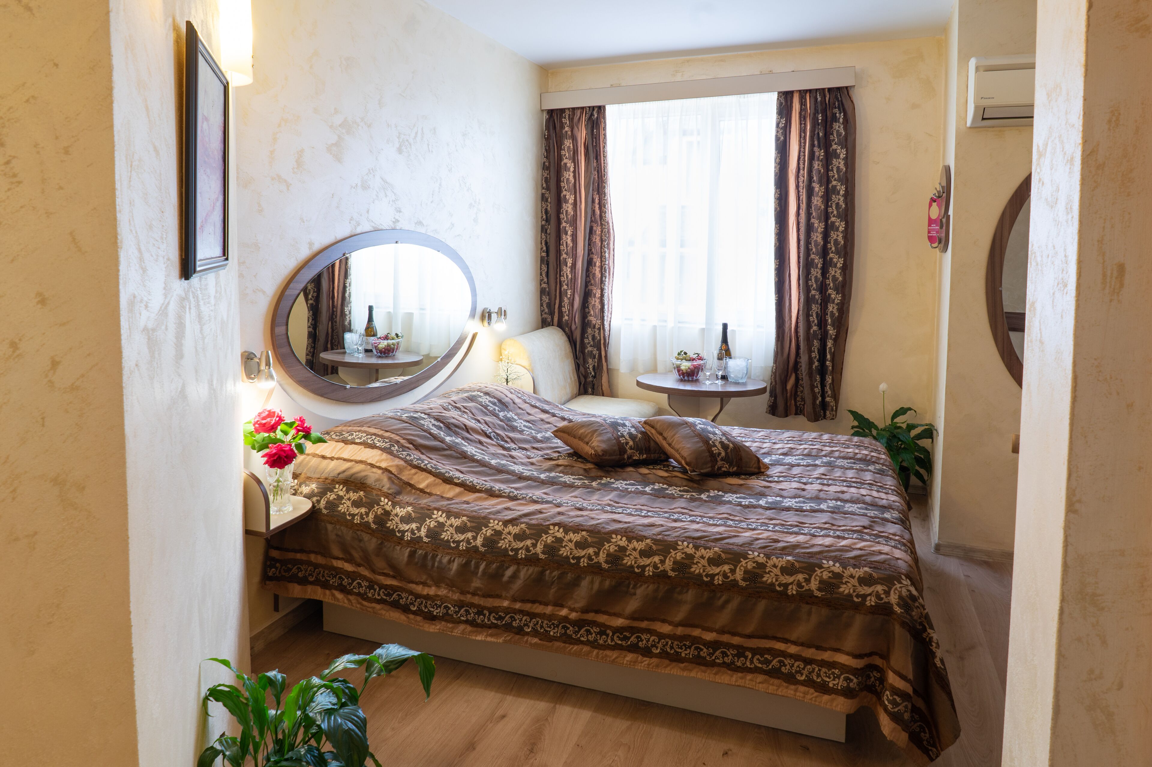 double or twin room | premium bedding, minibar, desk, iron/ironing board