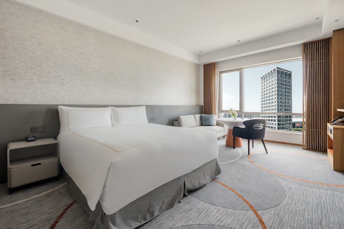 Minibar, in-room safe, blackout curtains, free cots/infant beds