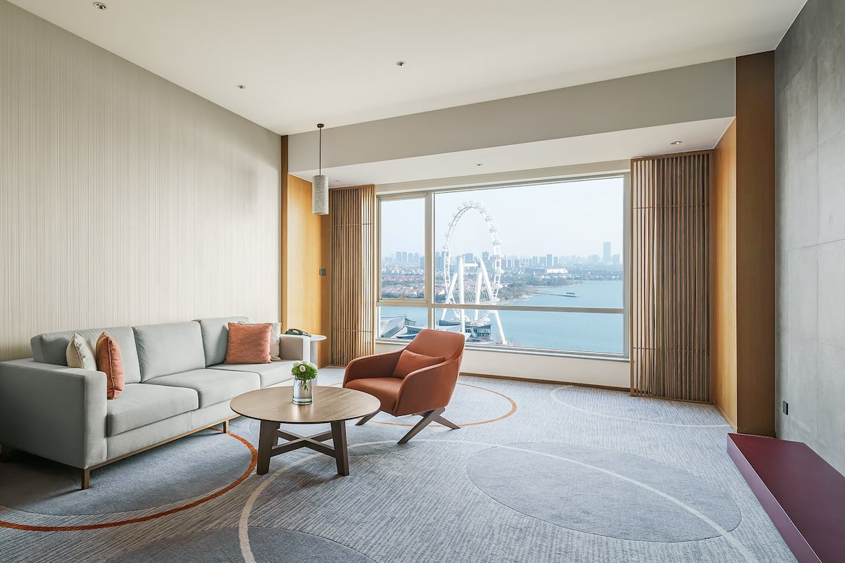 Minibar, in-room safe, blackout curtains, free cots/infant beds