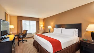 Escritorio, cortinas blackout, wifi gratis y ropa de cama