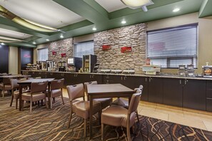 Free daily full breakfast