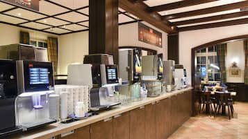 Daily buffet breakfast (EUR 24.50 per person)