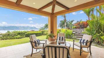 Premium Condo, Ocean View | Terrace/patio