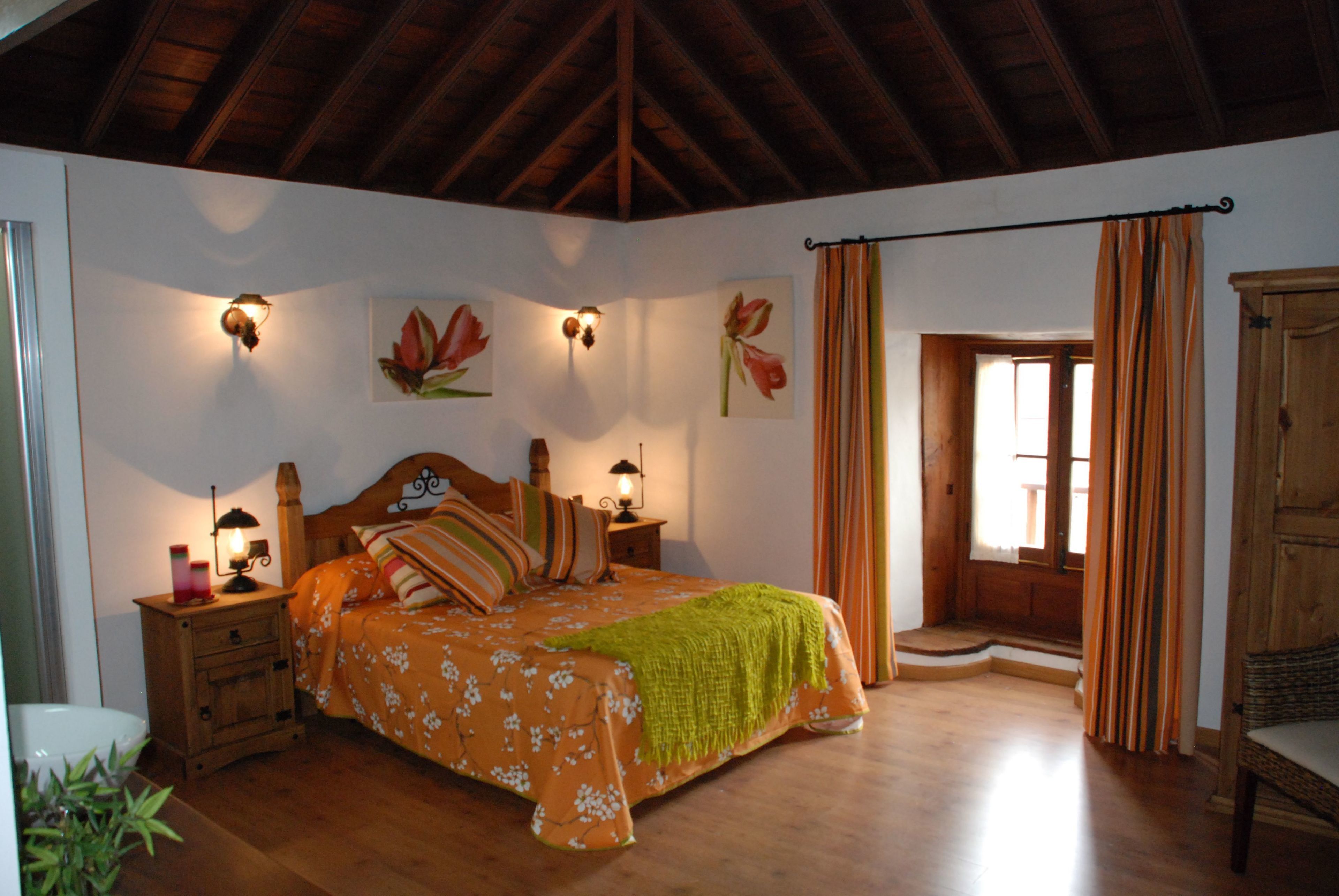 1 bedroom, desk, blackout curtains, iron/ironing board