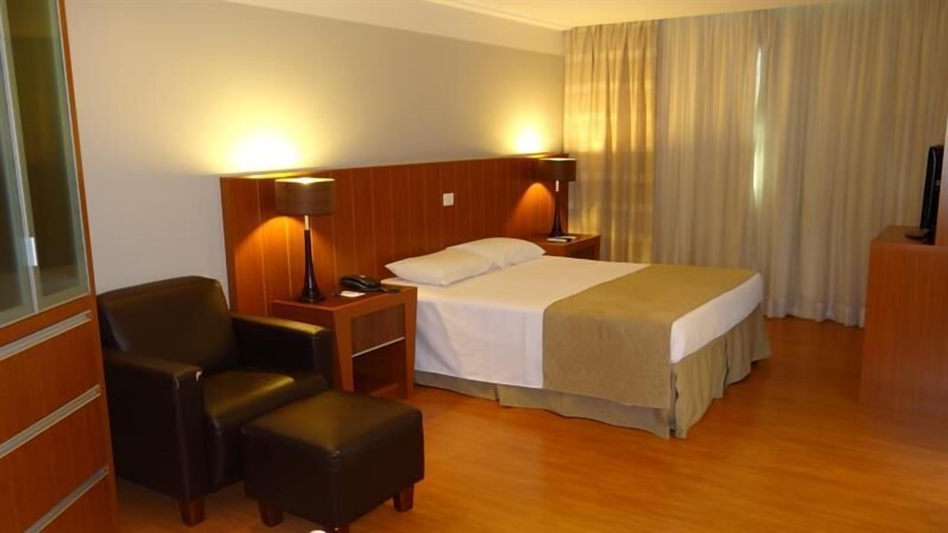 Minibar, in-room safe, desk, blackout curtains