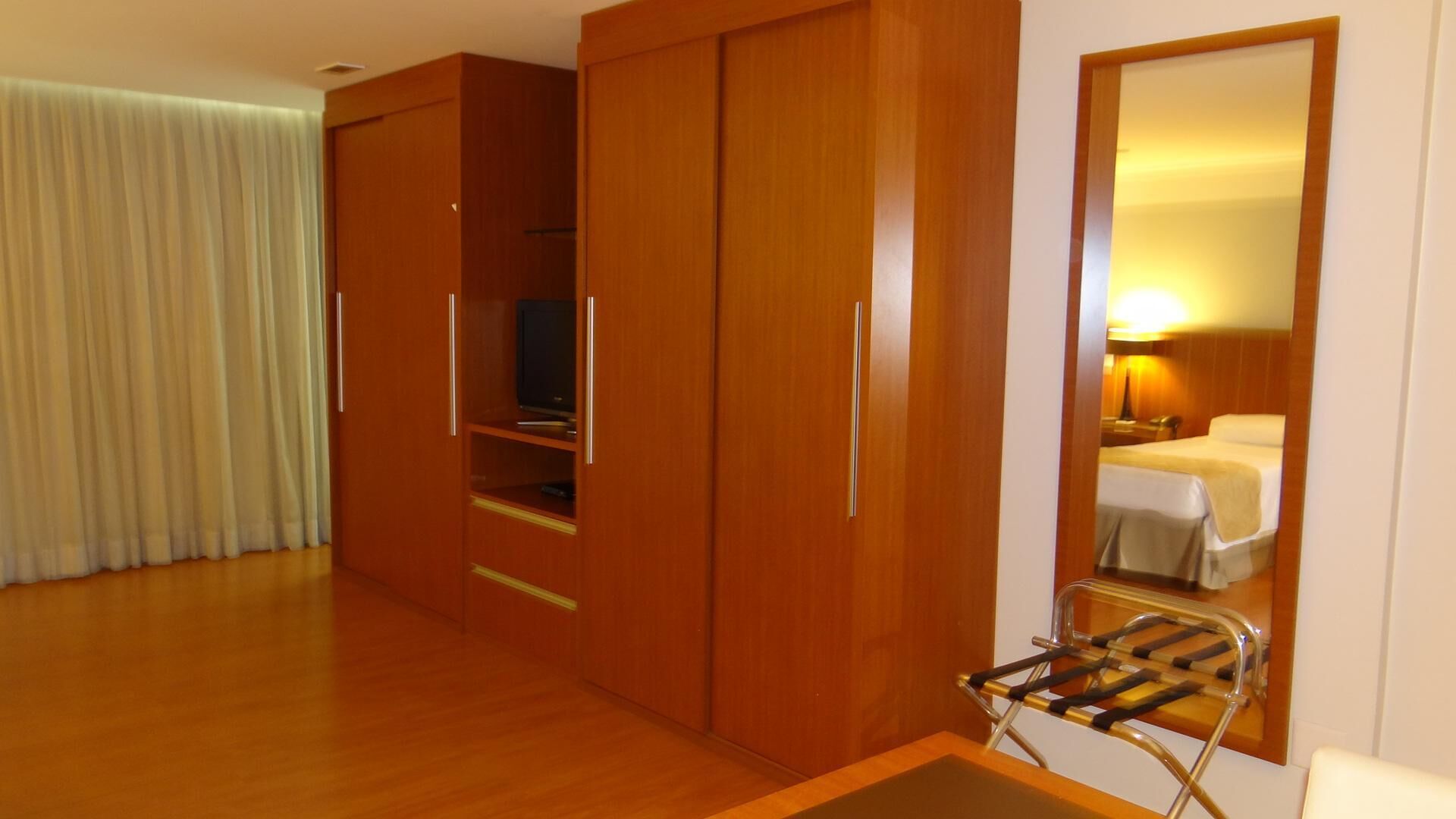 Minibar, in-room safe, desk, blackout curtains