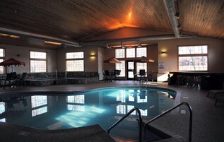 Una piscina techada