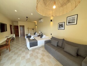 Junior Room, 2 Double Beds | View from room