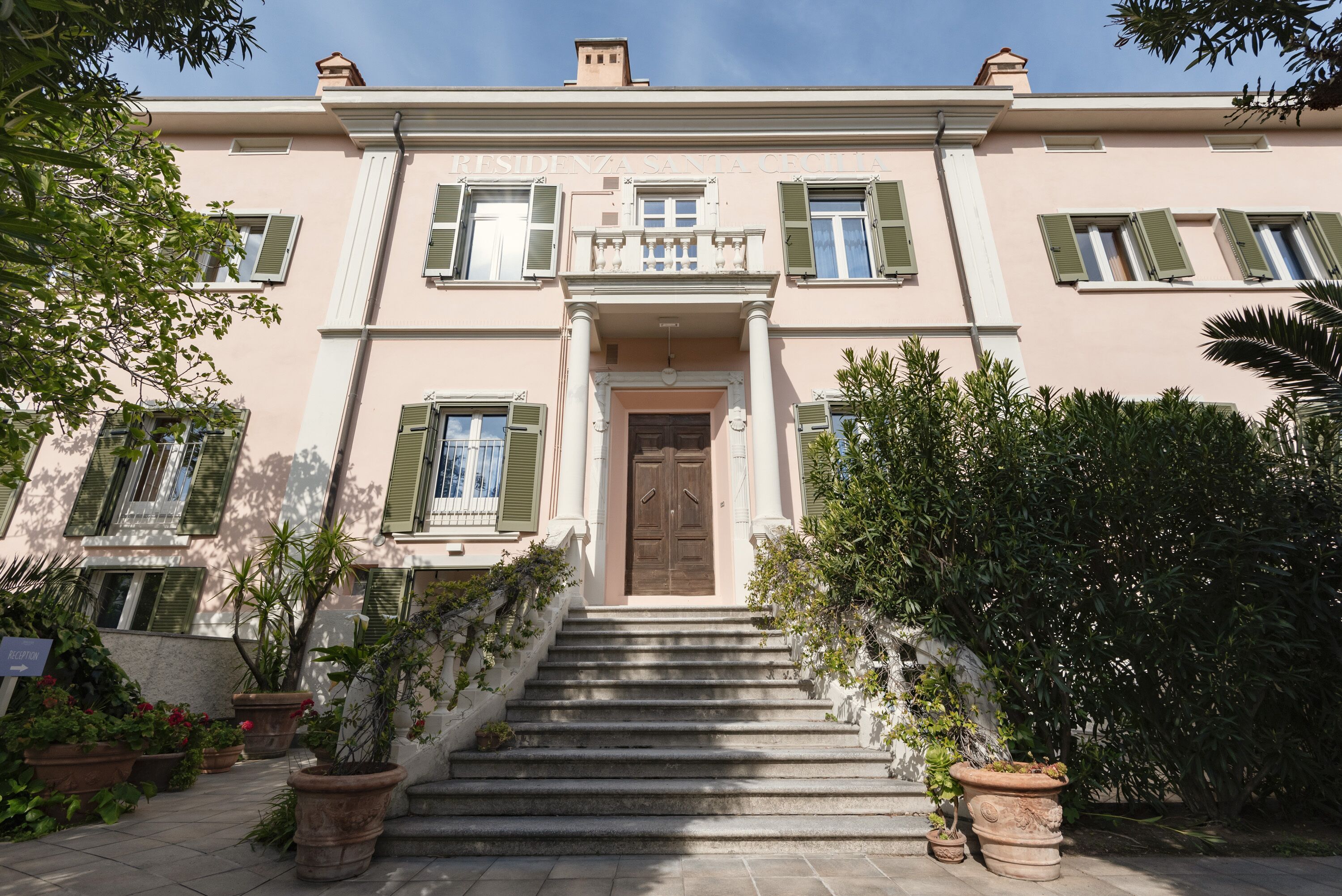 Fassade der Unterkunft