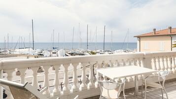 Suite, Balcony, Sea View | Balcony