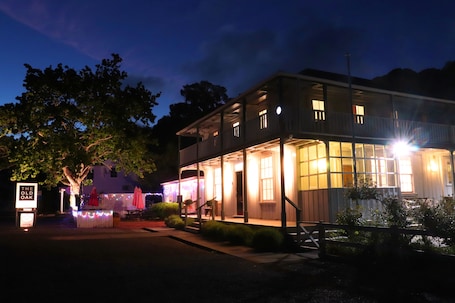 Front of property - evening/night