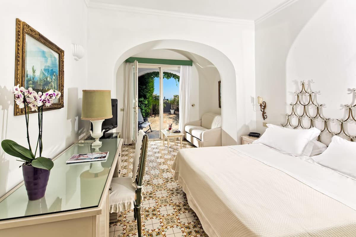 Suite Junior, 2 chambres, terrasse, vue jardin