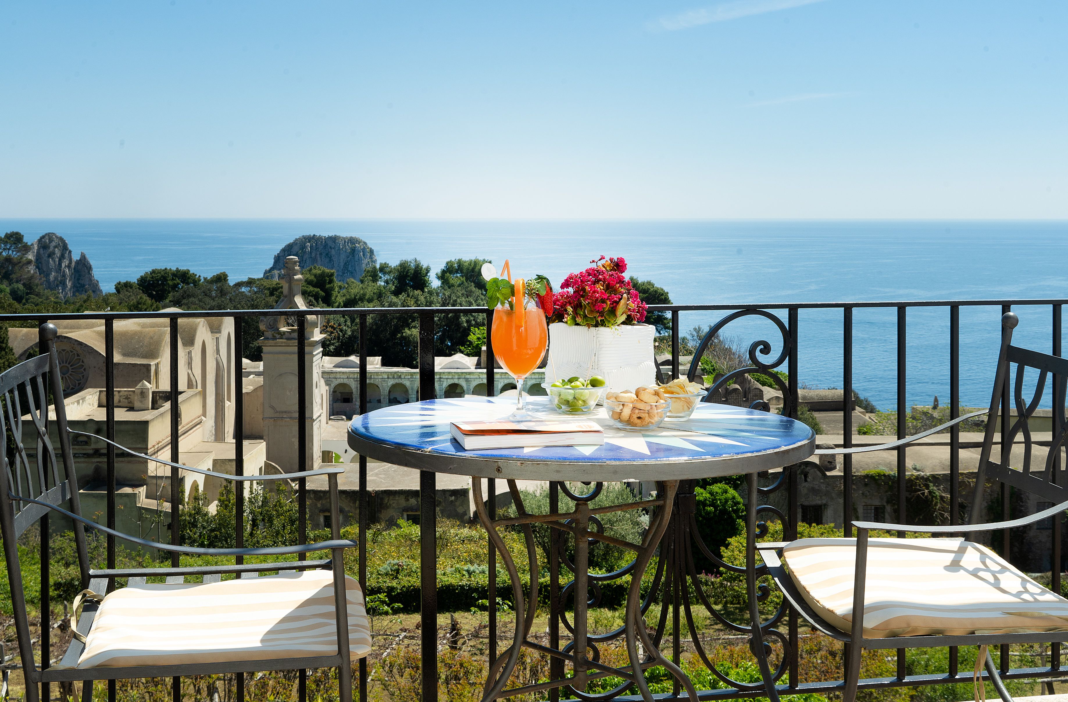 junior suite, balcony, sea view | view from room