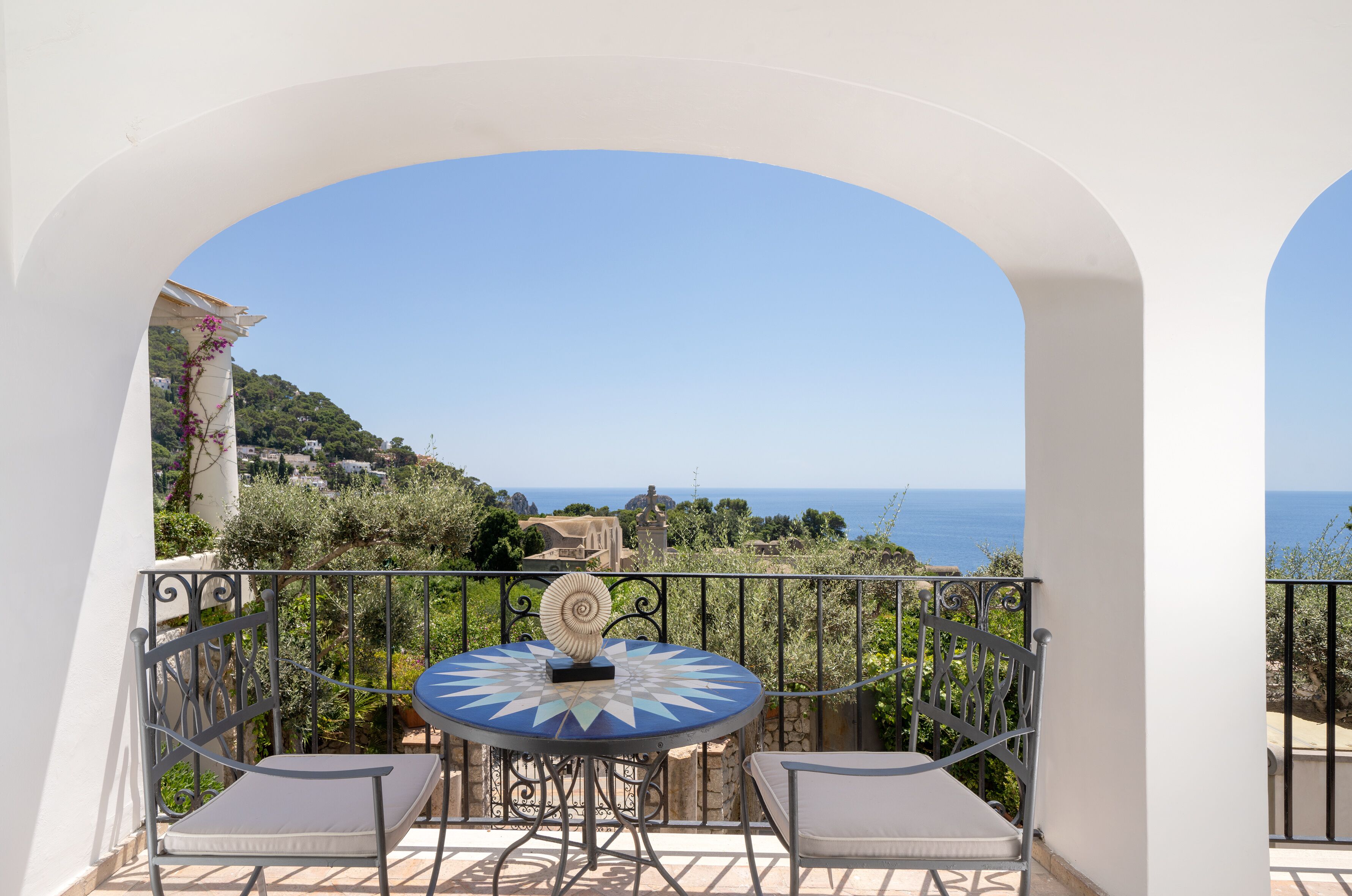 junior suite, 1 double bed, balcony, sea view | balcony view