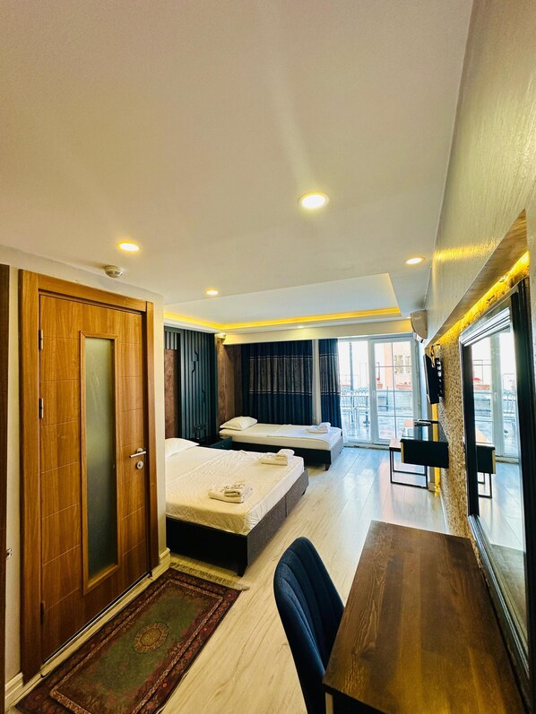 클래식 트리플룸 | 저자극성 침구, 미니바, 객실 내 금고, 방음 설비