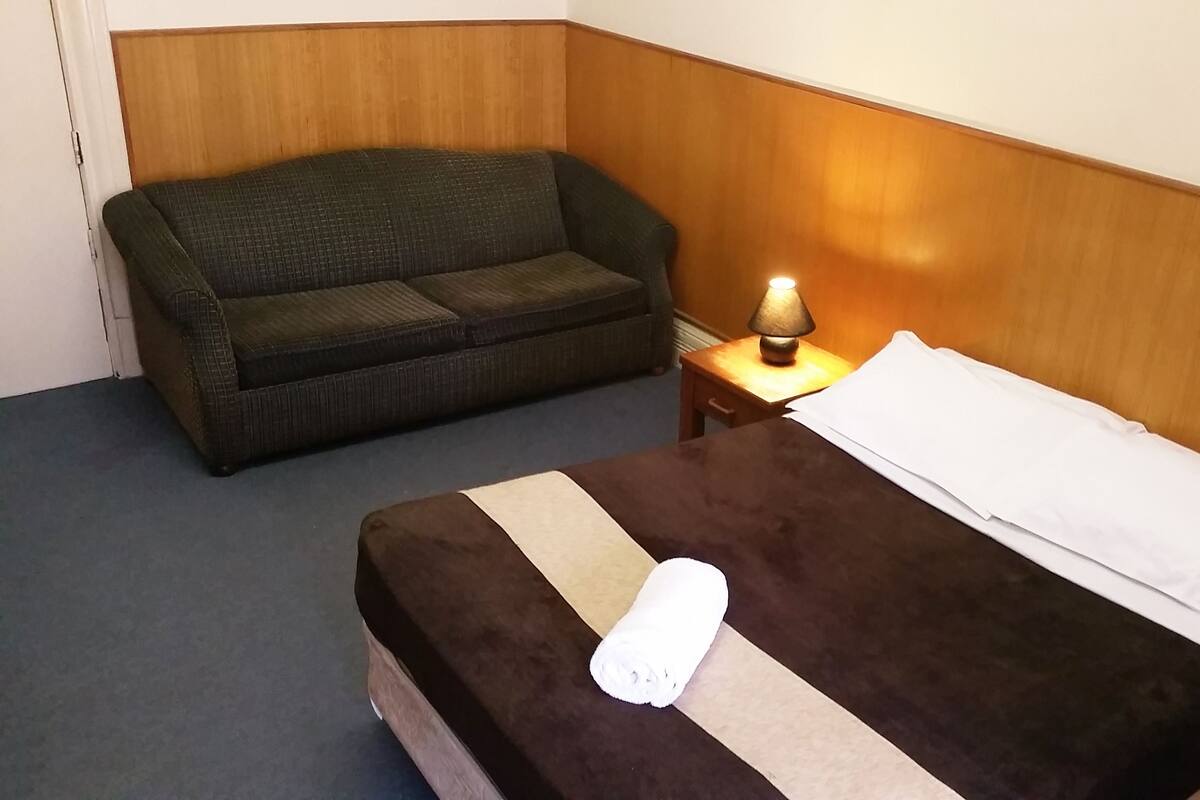 Desk, iron/ironing board (on request), cribs (free), WiFi (surcharge)