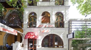 Fassade der Unterkunft