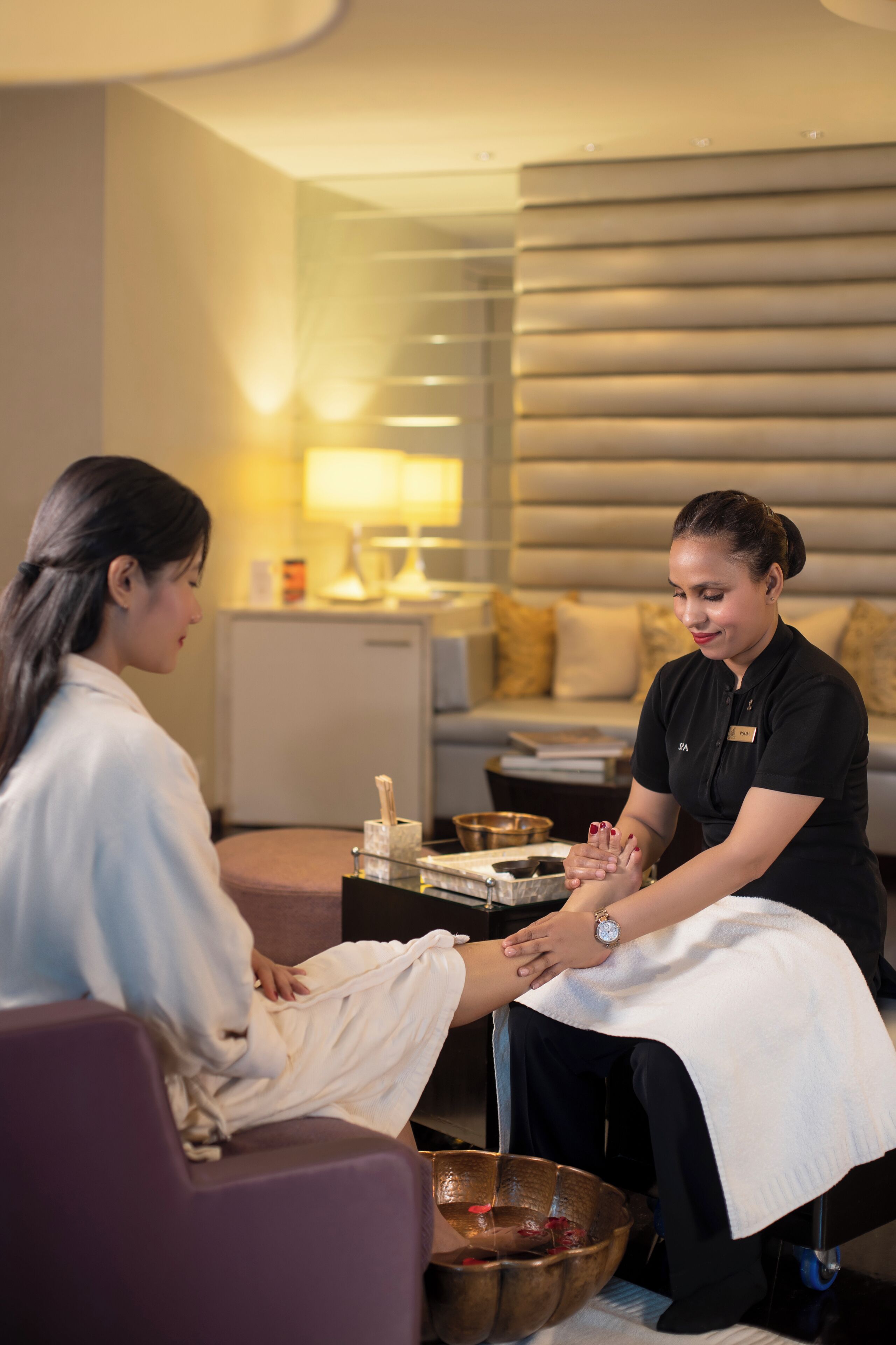 Espace de soins pour les couples, sauna, hammam, soins corporels