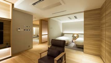 Premium bedding, down duvets, in-room safe, individually decorated