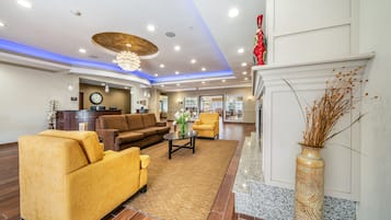 Sala de estar en el lobby