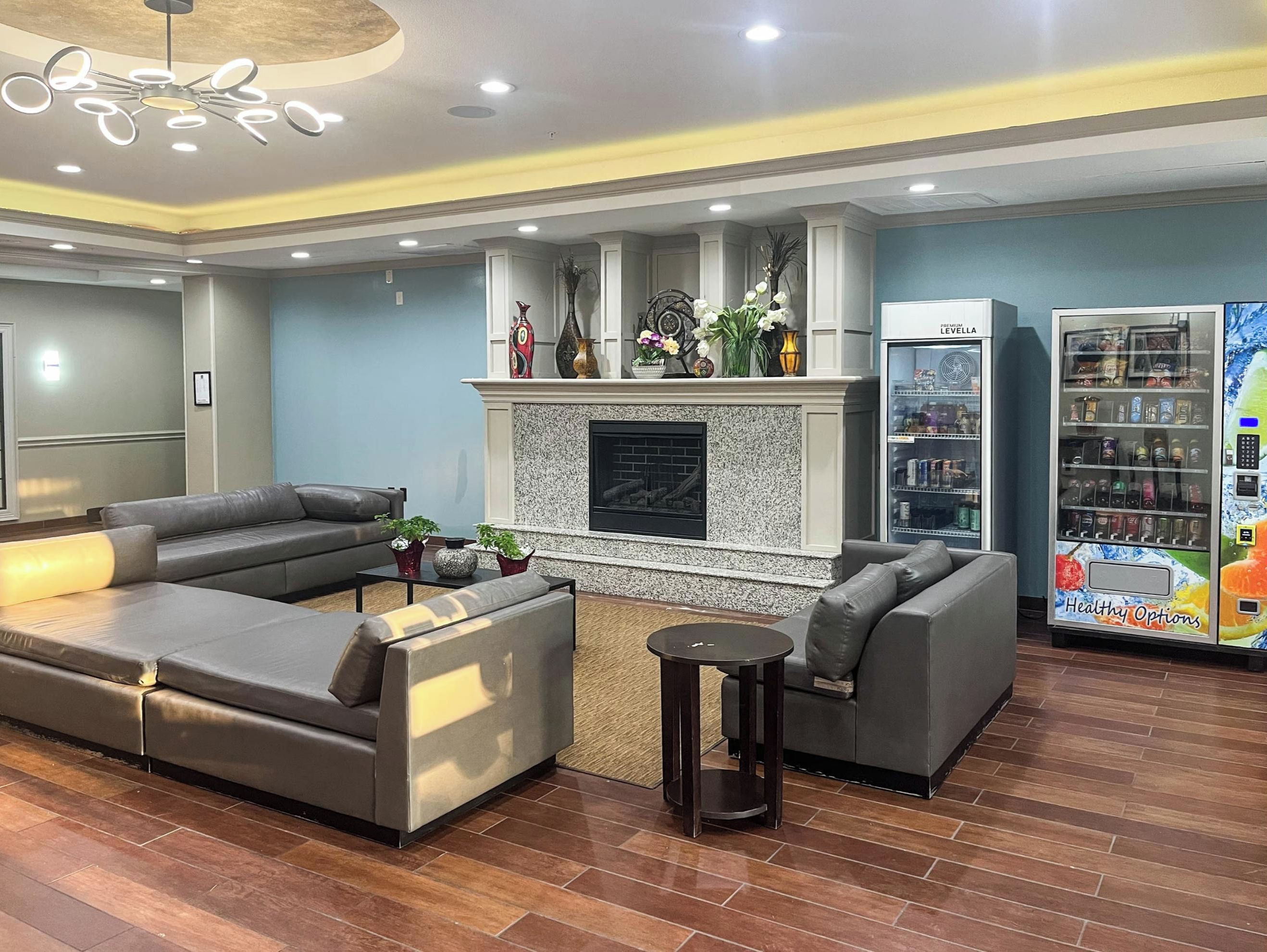 Lobby sitting area