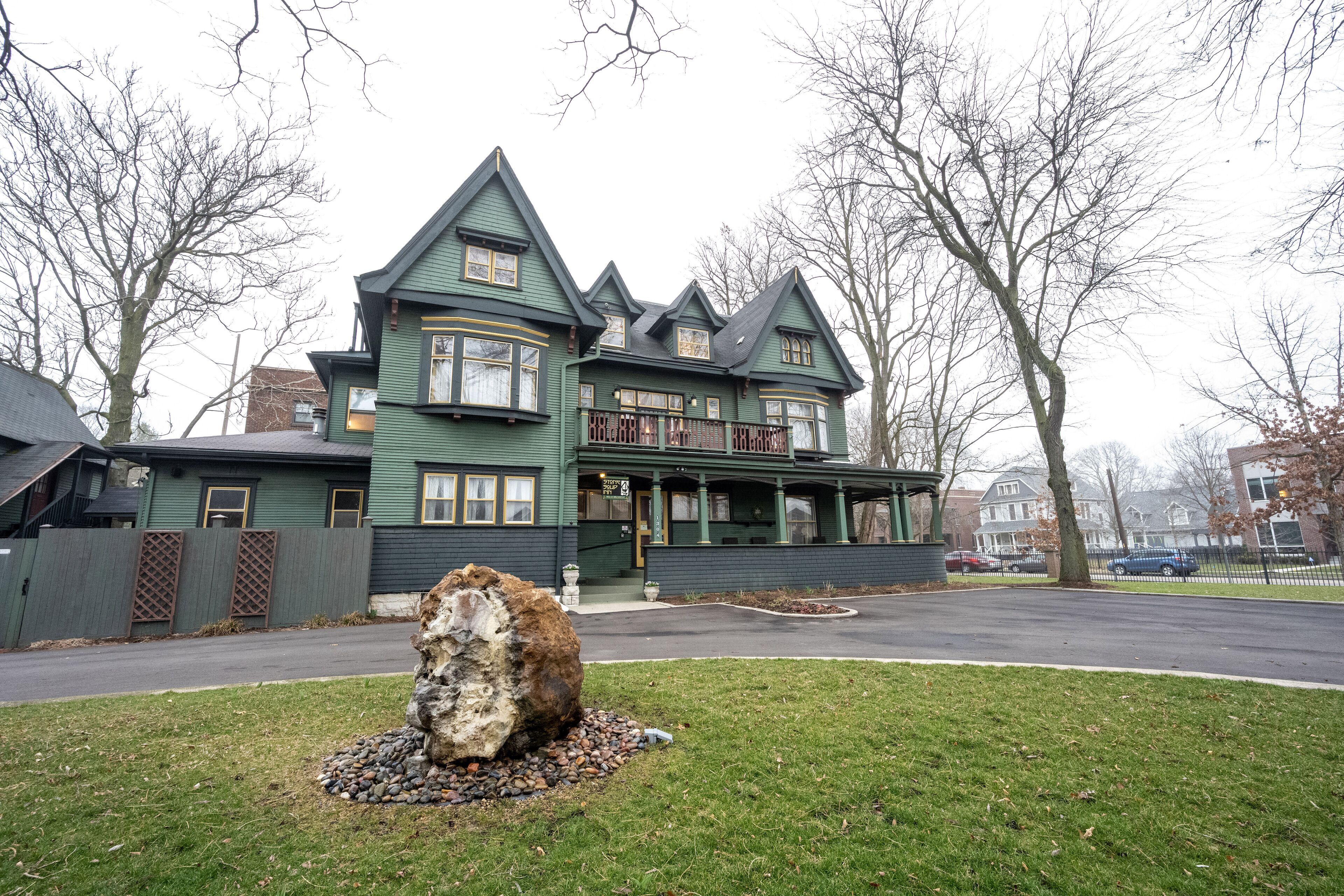 Fachada da propriedade