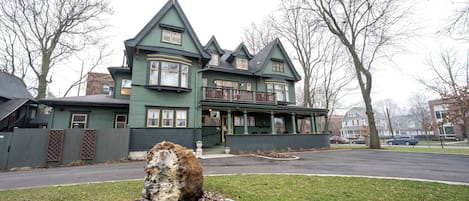 Façade de l’hébergement