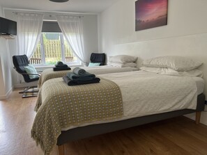 Estúdio clássico, vista para o jardim (Three) | Quartos à prova de som, ferros/tábuas de passar roupa, Wi-Fi de cortesia