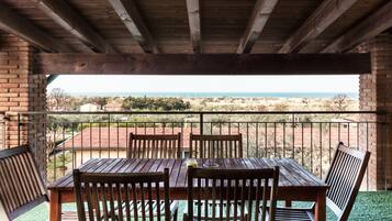 Standard-Apartment, 2 Schlafzimmer, Balkon | Terrasse/Patio