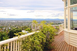Vistas a la ciudad desde el alojamiento