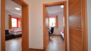 Family Room | 2 bedrooms, hypo-allergenic bedding, iron/ironing board, free WiFi
