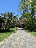 Entrada de la propiedad