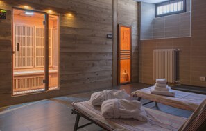 Sauna, Körperbehandlungen, Körperpeelings, Gesichtsbehandlungen