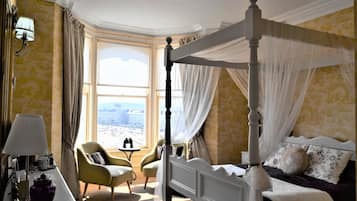 Deluxe Double Room, Ensuite, Sea View | Individually decorated, individually furnished, blackout curtains