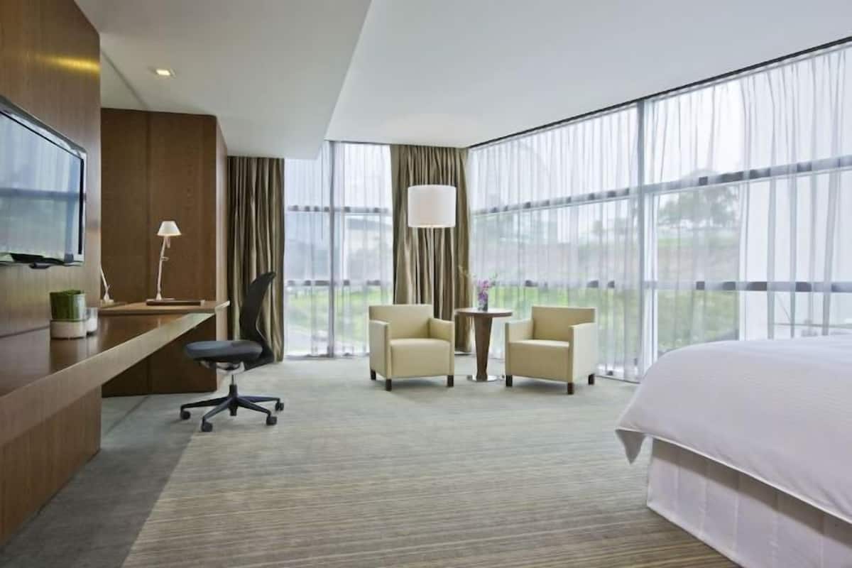 1 quarto, roupas de cama premium, camas com colchões pillow-top