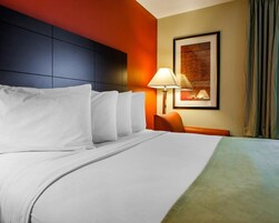 Colchones con pillow-top, escritorio y cortinas blackout 