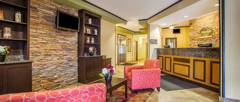 Sala de estar en el lobby