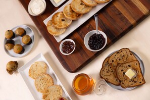 Gratis frukostbuffé varje dag 