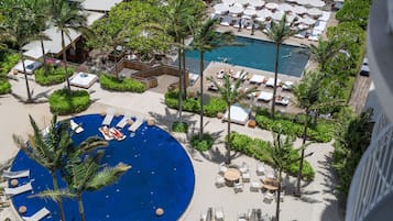 2 outdoor pools, cabanas (surcharge), pool umbrellas