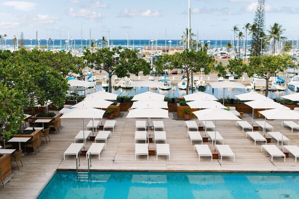 2 outdoor pools, cabanas (surcharge), pool umbrellas