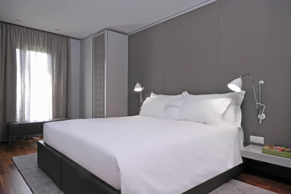 1 chambre, literie hypoallergénique, minibar