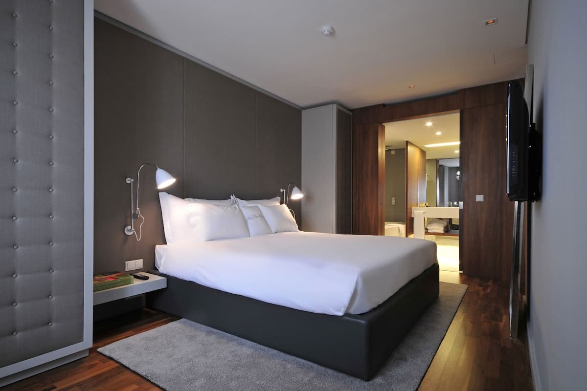 1 chambre, literie hypoallergénique, minibar