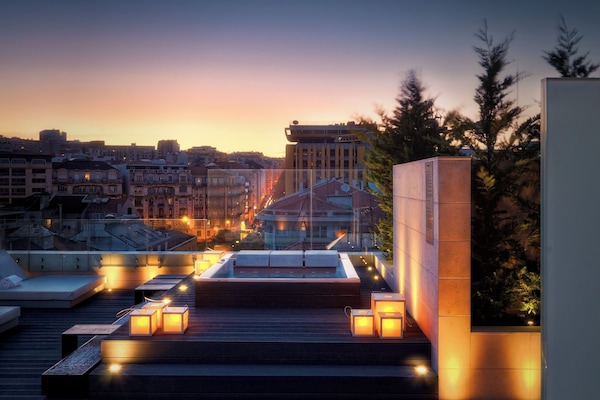 Terrasse sur le toit